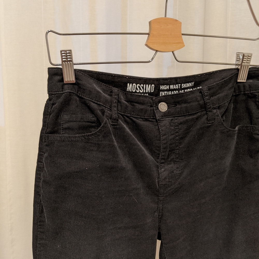 Black Corduroy Mossimo Jeans